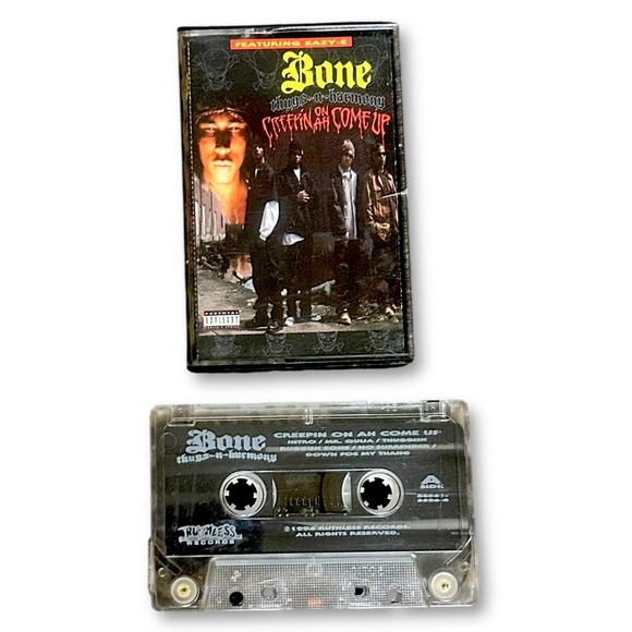 Bone Thugs-N-Harmony – Creepin on Ah Come Up Cassette Tape–1994 Ruthless –Rap OG - Picture 2 of 3